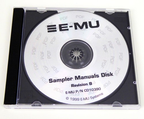 Emu sampler manuals disk - manuals,
