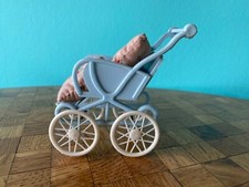 Kinderwagen Fiedler & Podey Puppenstube Puppehaus 1:12 dollhouse  stroller
