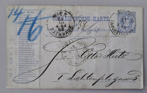 Rohrpost wien 1888 - rohrpost,