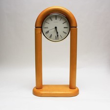 Vintage Tischuhr Holz Westminster Design – Skandinavisches Design –Ohne Pendel