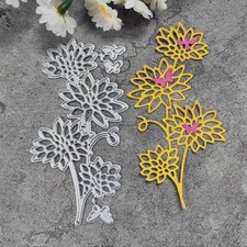 Stanzschablone Blume mit