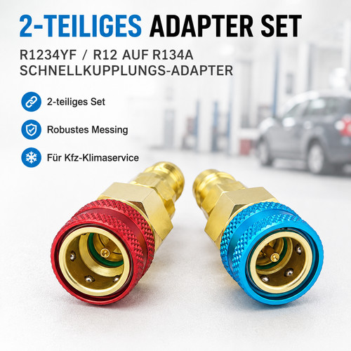 Klima schnellkupplung - 2x,