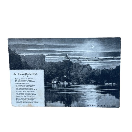Postkarte eldagsen springen - eldagsen,