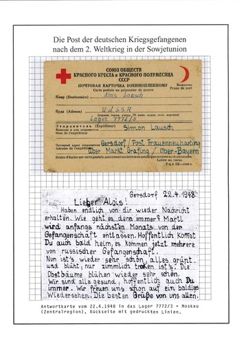 Kriegsgefangenenpost ins - ak,