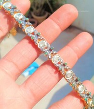 Smaragd Edelstein Armband, 925