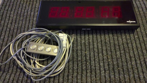 Pewta led digitaluhr - pewta, led-digitaluhr