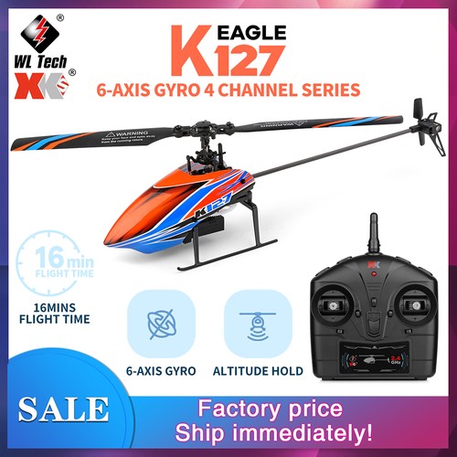 Wltoys k127 4ch 6 - k127, 2.4g