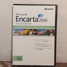 PC Microsoft Encarta 2006 Enzyklopädie Deutsch Guter Zustand