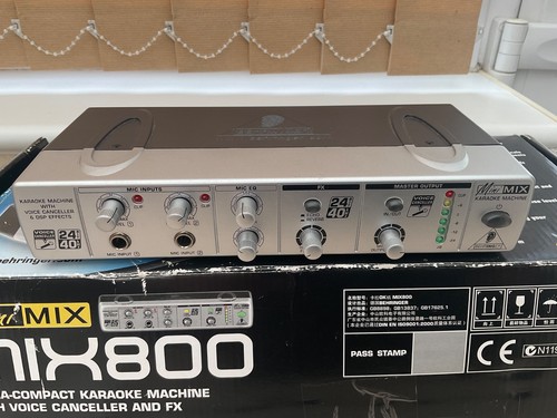 Mini mix mix800 - mix, behringer