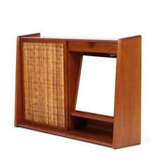 Retro Vintage Danish Teak Rohr