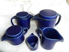 Gastronomie Geschirr, blaues