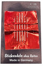Sticknadeln ohne Spitze 6