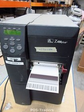 Zebra Z4M PLUS Z4M00-2004-5200 NETWORK SERIAL Thermal Label Printer REWINDER