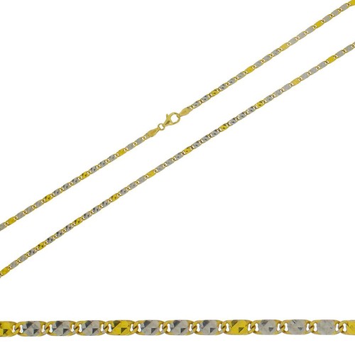 Massive goldkette bicolor - massive,