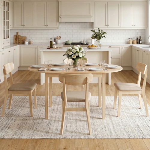 Homcom esstisch aus - aus, holz