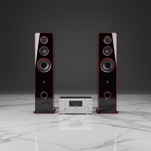 Paar 3 wege - 1, hi-fi