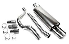 Rennsport-Auspuffanlage 2x76mm