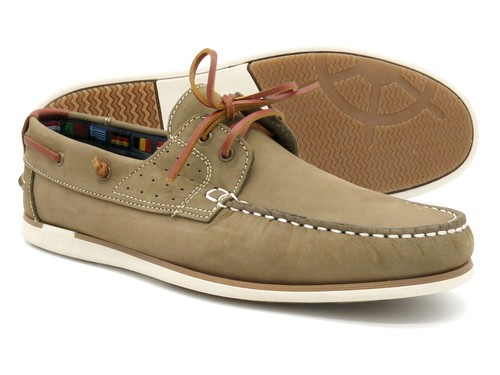 Herren bootsschuhe nubuk - bootsschuhe, leder