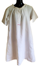 LEINEN Nachthemd von Ur-Ur-Oma - ca 1890 - handgenäht - 130 Jahre alt - TOP