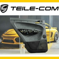 Porsche Cayenne E1/957 Türverkleidung hinten Solarrollo Leder/Alcantara GAU