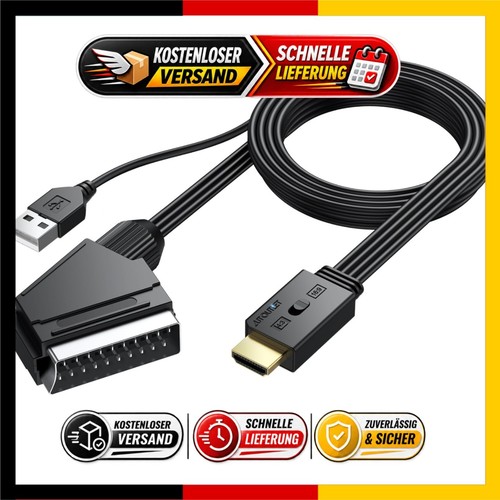 Autoutlet scart auf hdmi - scart,