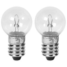 2x Glühbirne 6V 3W E10