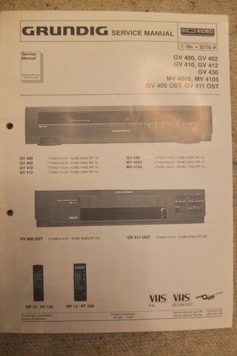 Grundig servicemanual - grundig,,