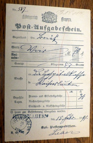 Brief karte ansichtskarte - karte, ak
