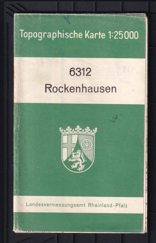 Topographische karte 6312 - topographische,