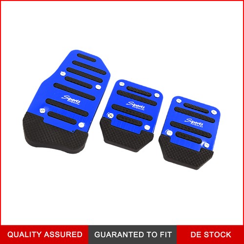 3stk schwarz blau kunststoff - blau,