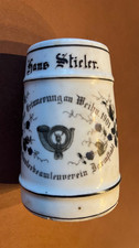 Antik Mini Bierkrug Erinnerung