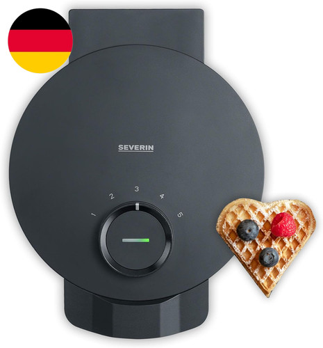 Severin waffeleisen black - waffeleisen,