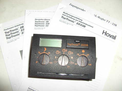 Heizungsregler hoval toptronic - heizungsregler,
