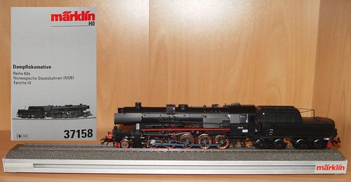 Märklin 37158 reihe 63a ex - reihe, (ex