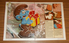 Seltener Bericht | Artikel SCHLÜMPFE Schlumpf Honigkuchen 1984