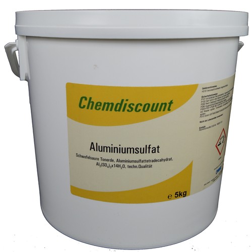 5kg aluminiumsulfat - 5kg, 17/18%