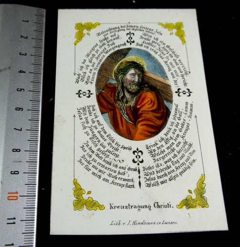 Andachtsbild holy card - holy,