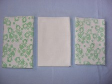 3 DDR  Malimo Einlagen /