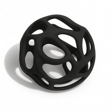Abstract ball schwarz - abstract,