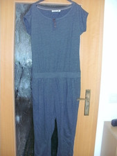 NAKETANO  Einteiler Hosenanzug Overall  grau Gr. L