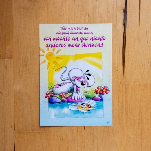 Diddl effektkarte mit - diddl,