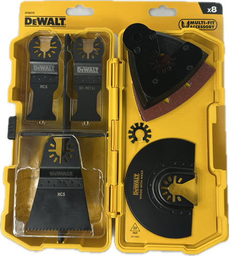 Dewalt multi tool - multi-tool-set, 8-tlg