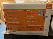 Fermacell Schrauben 3,9x30 mm 1000 Stück