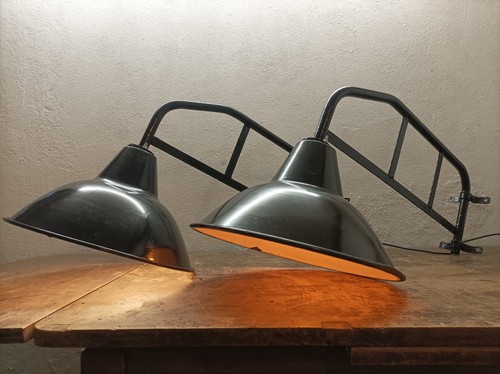 Set fabriklampe hoflampe - set, 2x