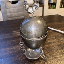 Eierwärmer Jugendstil Silber
