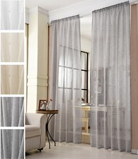 Gardinen Stores Kräuselband