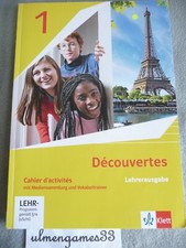★ Decouvertes 1   Cahier Lehrerausgabe mit Lösungen  ★