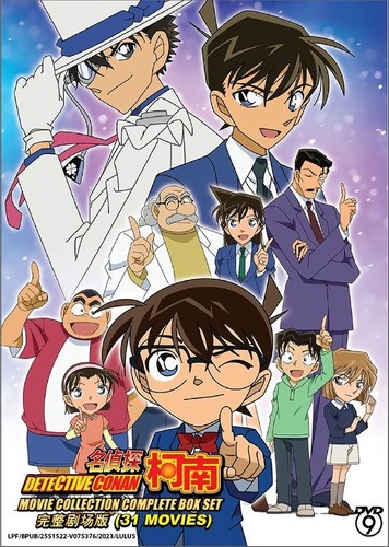 Dvd anime detektiv conan - dvd,