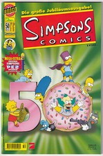 ✪ SIMPSONS COMICS #50 ohne Beilage, Dino/Bongo 2000 COMICHEFT Z1/1-