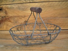 Kleiner Drahtkorb Erntekorb